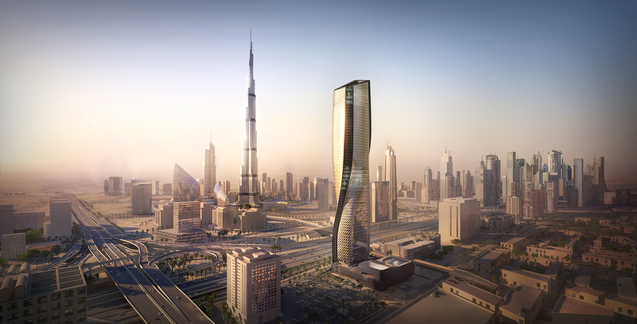 wasl Tower in Dubai
